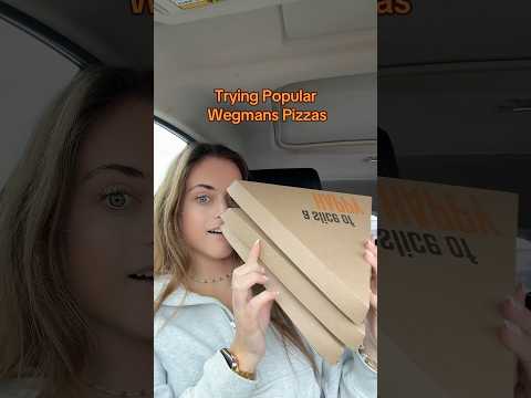 Trying Popular Wegmans Pizzas 🧡🍕#wegmans #wegmanspizza #pizza #pizzalover #pizzatime #pizzaorder