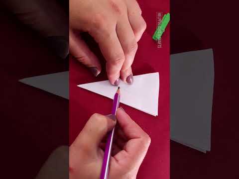 How to make a paper snowflake [Tutorial] ❄️ Cutting Paper Art Designs for Decoration for Christmas