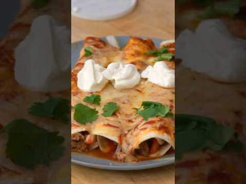 Quick and Easy Microwave Enchiladas Recipe ⬇️Click here for recipe⬇️