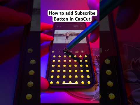 How to add Subscribe Button in CapCut Tutorial