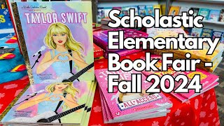 Scholastic Elementary School Book Fair "Fall 2024" - What Books and Fun Items Will You Find?