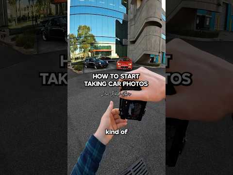 How To Start Taking Car Photos - Car Photography Tips (Sony a6400 + Sigma 30mm f1.4)