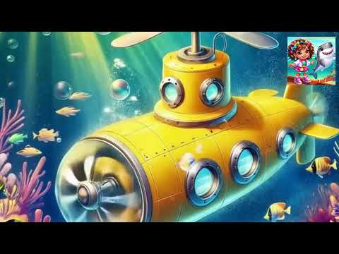 Wheels on a Submarine | Myrah and Sharky | Sing-Along for Kids, Preschool, Kindergarten