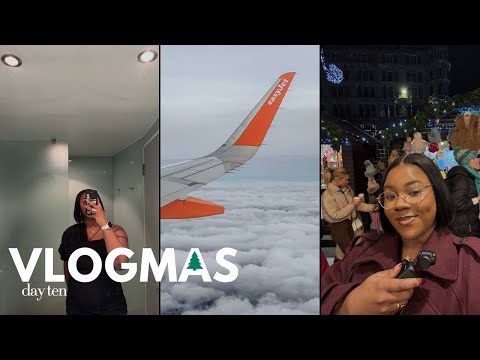 VLOGMAS DAY TEN| Work FLEW us to BELFAST, Just Us Girls RANT, Christmas Market, Travel Vlog