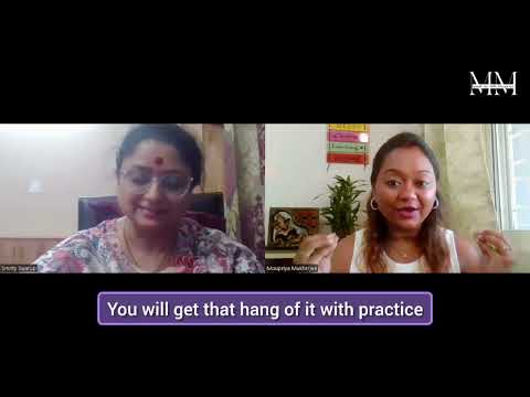 @2 Activities with my favourite trainer Maupriya ma'am @ Learn English With Me