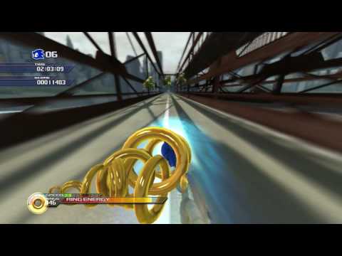 Sonic Unleashed Sky Scraper Scamper 60FPS