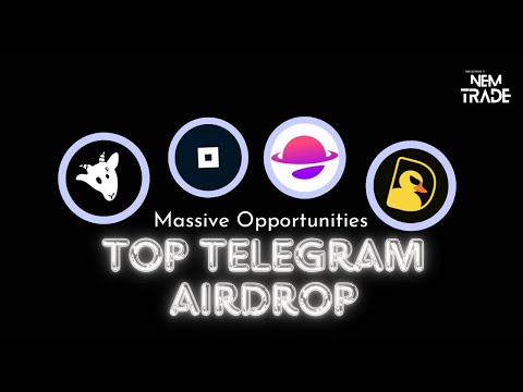 TOP 5 Telegram Airdrops Guide