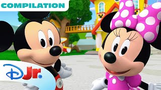 Me & Mickey Vlog Compilation | Mickey Mouse & Minnie Mouse! | Season 3 | 20 Minutes | @disneyjr