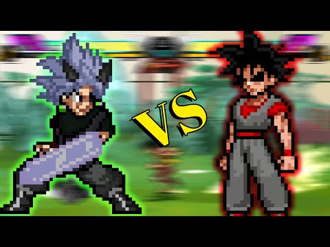 Black Zaicor Vs Evil Goku Full Match