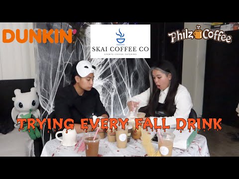 TRYING EVERY FALL THEMED DRINK (DIDNT END WELL)