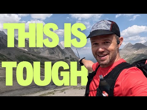 Running the HARDEST and HIGHEST section of the UTMB course (2023 training part 2)