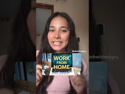 Work From Job for Freshers | No Investment | Free #newvacancy2024 #newjobs #workfromhome #remotejob