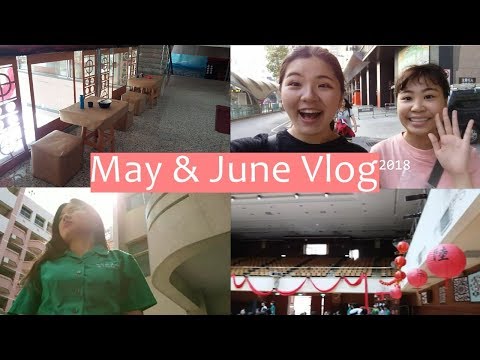 May & June  Vlog | 謝師宴、預告片拍攝、牙套日記、畢典預演 // Ella Lin