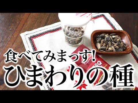 ひまわりの種食べてみまっす！、ASMR、咀嚼音、生活音、聖書