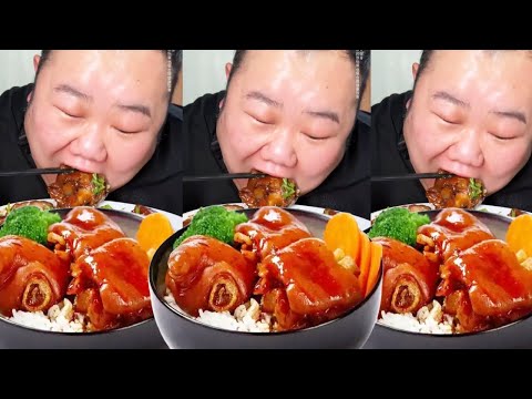 [Big Stomach King Challenge] Challenge Spend 400 yuan to Eat Longjiang Pig Feet Rice! A whole pig's