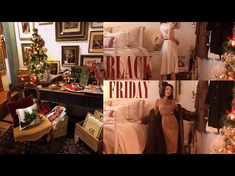 Vintage Black Friday Shopping and HUGE HAUL | Carolina Pinglo