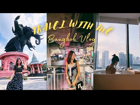 Bangkok Vlog 2023 || 曼谷之旅 | Asiatique | Tichuca Bar | Wat Arun | Erawan | Ancient City