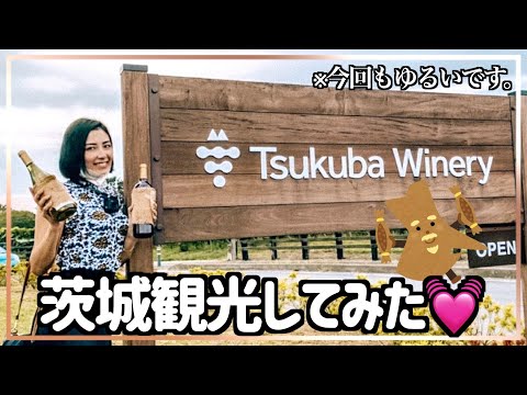 [茨城観光vlog] 那珂湊おさかな市場・干し芋専門店・つくばワイナリー行ってきたよ🚗