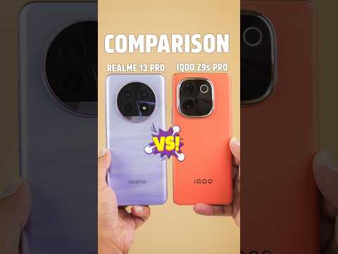 Best Phone Under 25k? 🔥 IQOO Z9s Pro 5G vs Realme 13 Pro 5G #shorts #realme #iqoo