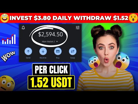 INVEST $3.80 DAILY WITHDRAW $1.52 (🔥PROOF) : (DO NOT MISS❌) USDT MINING WEBSITE 🚀 HIGH PROFIT SITE 🎁