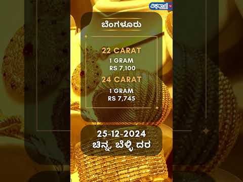 Gold PriceToday | ಇಂದಿನ ಚಿನ್ನ, ಬೆಳ್ಳಿ ದರ ಹೀಗಿದೆ | Vishwavani TV Special