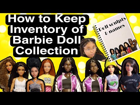 How To Keep Inventory Of A Large Doll Collection