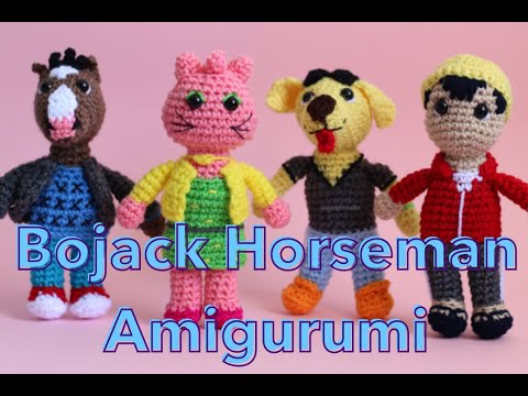 Bojack Horseman Amigurumis