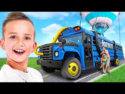 FORTNITE Battle BUS in Real Life!