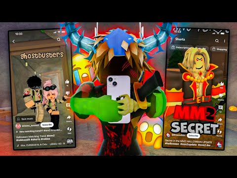 I REACTED To MM2 HALLOWEEN SHORTS.. 🎃👻