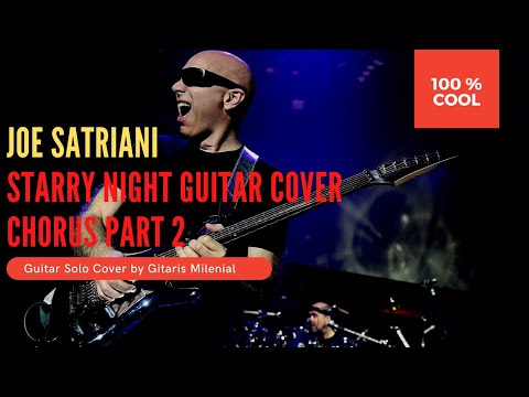 Joe Satriani - Starry Night Guitar Solo Cover#joesatrianicover #shorts