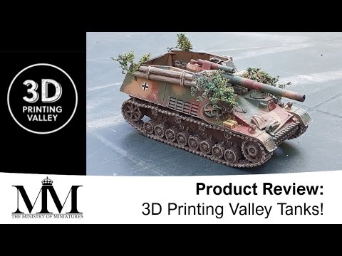 Package from 3D Printing Valley: Tanks!