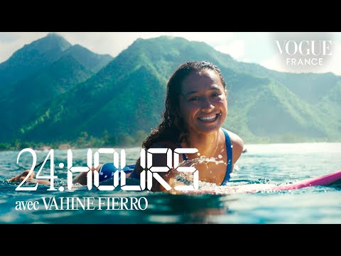 24 hours with Surfing Champion Vahine Fierro in Tahiti before the 2024 Olympic Games | Vogue France