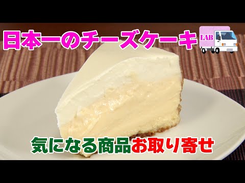 【気になる商品お取り寄せ！】日本一のチーズケーキ