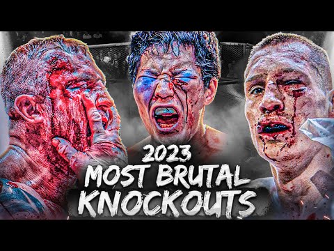 Most Brutal Knockouts From 2023 - MMA, Boxing, Kickboxing & Bare Knuckle