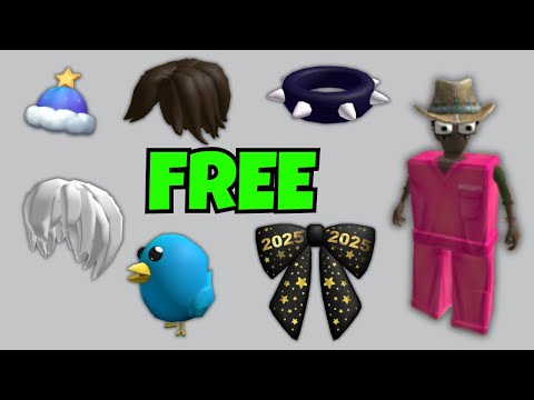 HOW TO GET FREE ITEMS ON ROBLOX 2025!!! | Roblox Free Items