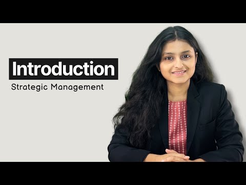 Strategic Management - Introduction | OMSM | Palak Sharma