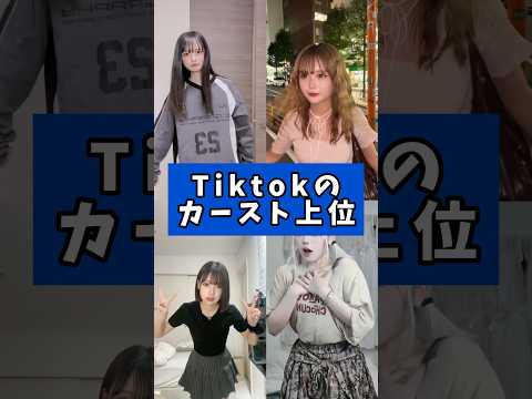 今日のインフルエンサー！ 桜 （右上）　Mumei （右下）　MINAMI （左下）　水野舞菜 （左上）　#tiktok   #shorts　#桜