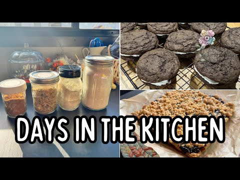 Homemade Pantry Restock || Fall Baking Days in the Kitchen