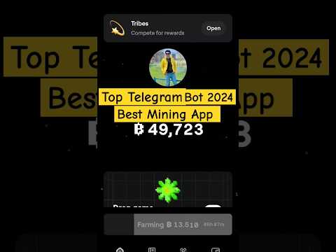 New Mining App 2024 | top 10 telegram mining app ! Free crypto mining ! Telegram mining bot #mining