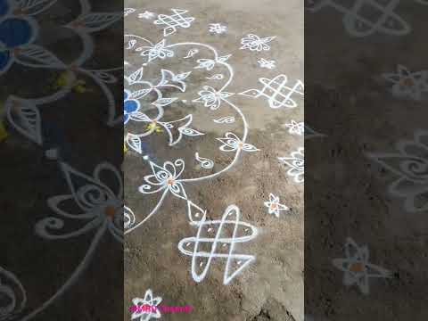 Rangoli kolam||super rangoli design||NMRD channel