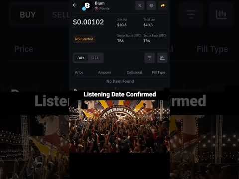 Blum Airdrop💰 | Blum Listing Date | Blum Airdrop Withdrawal | Blum New Update #shorts