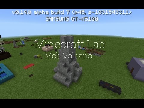 Minecraft Lab: Mob Volcano