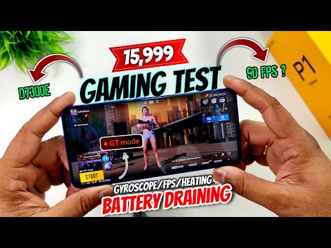 realme P1 Speed 5G PUBG (BGMI) Gaming, Heating , FPS & Battery Draining Test | Best Mobile Under 15K