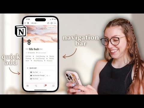 My Top Tricks for EASY Navigation in the Notion Mobile App 📱