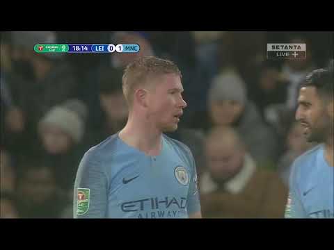 Kevin De Bruyne vs Leicester City (Away) 2018/19- Carabao Cup Quarter Finals