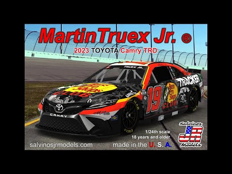 Whats In The Box | Martin Truex Jr Bass Pro 2023 Toyota Camry TRD | Salvinos's JR Models