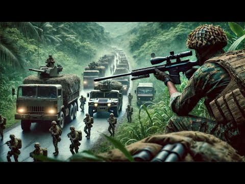 2024 Full Movie: Japanese rush to support, guerrillas set a trap along the way and annihilate them.