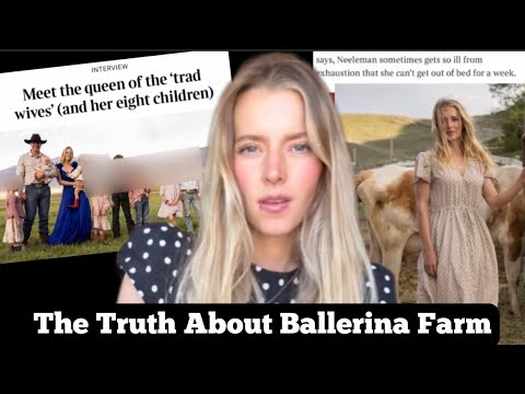 THE TRUTH ABOUT BALLERINA FARM (in bed for days due to exhaustion)