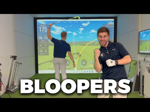 When Indoor Golf Doesn’t Go to Plan… (Outtakes & Bloopers)