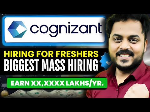 Finally, Cognizant Mass Hiring Announced💪 | OFF Campus Drive | Fresher Jobs🔥